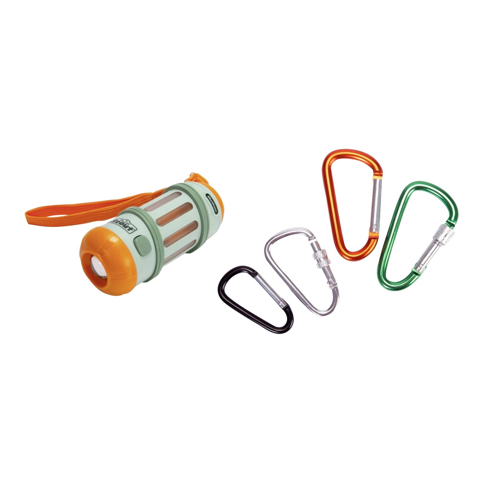 Simba Scout Taschenlampe 2in1 + Metallkarabiner von Simba