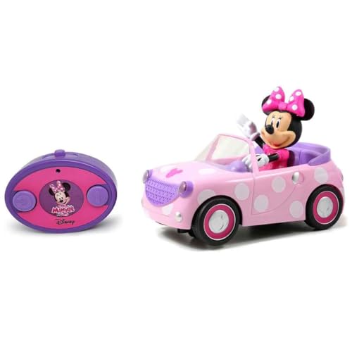 Jada Toys Minnie Roadster, RC Auto Kinder, Disney Minnie Mouse Auto von Jada Toys