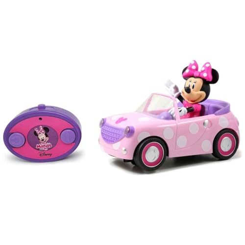 Jada Toys Minnie Roadster, RC Auto Kinder, Disney Minnie Mouse Auto von Jada