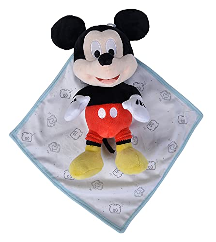 Simba Toys, Mickey Plüschtier, 25 cm, extra weich, 100% offizielles Lizenzprodukt, geeignet ab den ersten Monaten des Lebens, Farbe (6315870267) von Simba