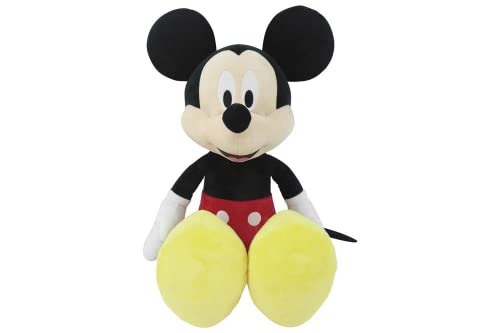 Simba Toys Disney Mickey Mouse, weiches und angenehmes Material, 100% Original, geeignet für Jungen und Mädchen jeden Alters, 75 cm (6315870260) von Simba