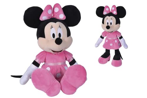 Simba Toys Disney Minnie Mouse, weiches und angenehmes Material, 100% Original, geeignet für Jungen und Mädchen jeden Alters, 75 cm (6315870263) von Simba