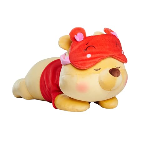 Simba Toys Disney Snuglets Wellbeing Plüschfigur Pooh liegend 40 cm, weich mit Schlafmaske und beruhigendem Zusatzgewicht ca 1500 g, geeignet ab den ersten Lebensmonaten, schönes Geschenk Simba Toys Disney Snuglets Wellbeing Plüschfigur Pooh liegend 40 cm, weich mit Schlafmaske und beruhigendem Zusatzgewicht ca 1500 g, geeignet ab den ersten Lebensmonaten, schönes Geschenk von Simba