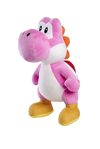 Simba Toys – Super Mario Yoshi Plüschfigur Rosa ca 20 cm, kuschelig weich und kinderfreundlich, passendes zum Spielen oder Kuscheln, geeignet ab den ersten Lebensmonaten, tolles Geschenk für Kids Simba Toys – Super Mario Yoshi Plüschfigur Rosa ca 20 cm, kuschelig weich und kinderfreundlich, passendes zum Spielen oder Kuscheln, geeignet ab den ersten Lebensmonaten, tolles Geschenk für Kids von Simba