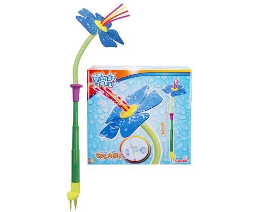 Splashy Flower Wassersprinkler, verspritzt Wasser in alle Richtungen, Gartenschlauchanschluss, 115cm, ab 3 Jahren Splashy Flower Wassersprinkler, verspritzt Wasser in alle Richtungen, Gartenschlauchanschluss, 115cm, ab 3 Jahren von Simba