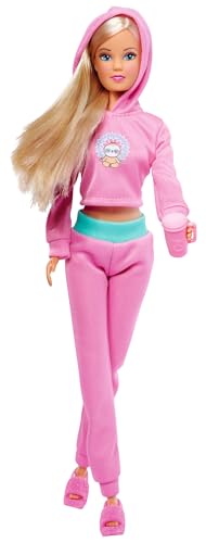 Simba 105733561 - Steffi Love Relax, Ankleidepuppe im modischen Jogginganzug, mit Getränk, Tablet und coolen Schuhen, Puppe 29cm, ab 3 Jahren Simba 105733561 - Steffi Love Relax, Ankleidepuppe im modischen Jogginganzug, mit Getränk, Tablet und coolen Schuhen, Puppe 29cm, ab 3 Jahren von Simba