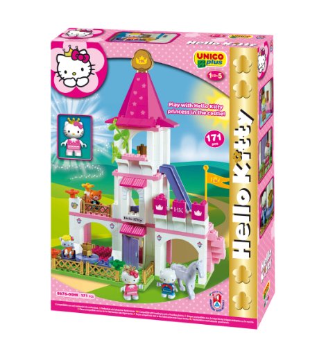 Simba 8676-00HK Hello Kitty konstruktionen, Mehrfarbig von Simba
