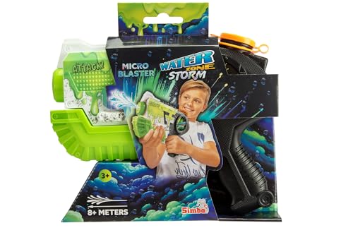 Waterzone Storm Micro Blaster, farbig Bedruckt, Pumpmechanismus, Tankvolumen: 400ml, Reichweite: 8m, 21cm, ab 3 Jahren Waterzone Storm Micro Blaster, farbig Bedruckt, Pumpmechanismus, Tankvolumen: 400ml, Reichweite: 8m, 21cm, ab 3 Jahren von Simba