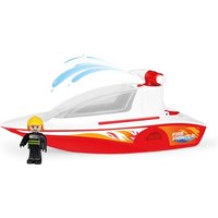 Boazz Feuerwehrboot, Schaukarton von Simm Spielwaren GmbH