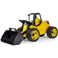 GIGA TRUCKS Aufsitz-Schaufellader Pro, schwarz/gelb, Versandkarton von Simm Spielwaren GmbH