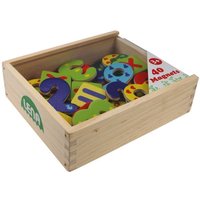 Holz Magnet Zahlen, Holzkassette von Simm Spielwaren GmbH