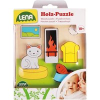 Holzpuzzle Wohnzimmer (FSC100%), Schaukarton von Simm Spielwaren GmbH