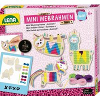 Mini Webrahmen Tiere, Faltschachtel von Simm Spielwaren GmbH