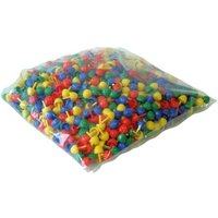 Mosaik Stecker color 1,5 cm, KIGA, Beutel von Simm Spielwaren GmbH
