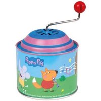 Musikdrehdose Peppa Pig, Display von Simm Spielwaren GmbH