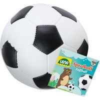 Soft-Fußball 18 cm, Netz von Simm Spielwaren GmbH