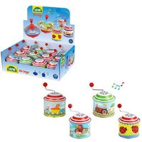 Bolz - Musikdrehdose Sortiment, 4-f. sort. Display von Simm Spielwaren