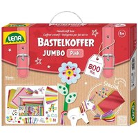 Bastelkoffer Jumbo pink, Faltschachtel von Simm Spielwaren GmbH