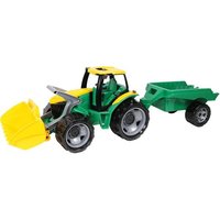 Lena - GIGA Trucks Traktor mit Schaufel und Anhänger, Schaukarton Lena - GIGA Trucks Traktor mit Schaufel und Anhänger, Schaukarton von Simm Spielwaren