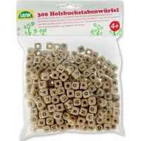 Lena - Holz-Buchstabenwürfel, 300-tlg. von Simm Spielwaren