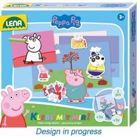Lena - Klebe mit mir Peppa Pig, Faltschachtel von Simm Spielwaren