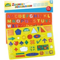 Zeichenschablone Alphabet/Zahlen + Zeich von Simm Spielwaren GmbH