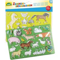 Lena - Zeichenschablonen Pferde und Katzen Lena - Zeichenschablonen Pferde und Katzen von Simm Spielwaren