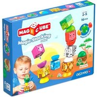 Geomag 54202 - Magicube 310 Magic Stacking Safari, 16-teilig, Kunststoff, Magnet-Stapelspielzeug Geomag 54202 - Magicube 310 Magic Stacking Safari, 16-teilig, Kunststoff, Magnet-Stapelspielzeug von Geomagworld SA