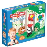 Geomag 54203 - Magicube 311 Magic Stacking Jungle, 8-teilig, Kunststoff, Magnet-Stapelspielzeug Geomag 54203 - Magicube 311 Magic Stacking Jungle, 8-teilig, Kunststoff, Magnet-Stapelspielzeug von Geomagworld SA