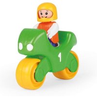 LENA® 01570 - My First Racers Motorrad, Spielzeugmotorrad von Simm Spielwaren
