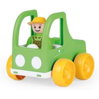 LENA® 01573 - My First Racers Pickup, Spielzeugtruck mit beweglicher Spielfigur, LKW von Simm Spielwaren
