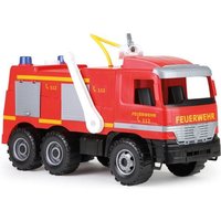 Lena - GIGA Trucks Feuerwehr Modell Actros mit Aufklebern, Versandkarton von Simm Spielwaren