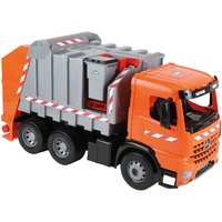 Lena - GIGA Trucks Müllwagen Modell Arocs mit Aufklebern, Versandkarton von Simm Spielwaren