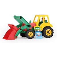 LENA® 04361EC - Aktive, Traktor mit Spielfigur, mehrfarbig, Länge 36 cm von Simm