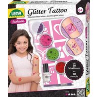LENA® 42440 - Glitter Tattoo, Glitzer Tatoo, Stylen, Körperschmuck von Simm Spielwaren