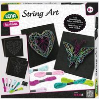 Lena - String Art Schmetterling und Herz von Simm Spielwaren