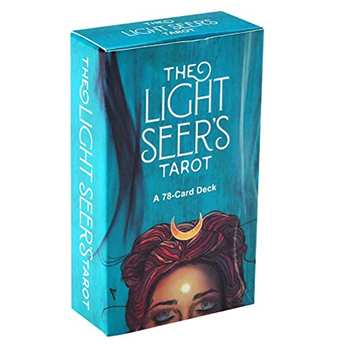 78PCS Tarotkarten Oracle Karten Tarot Cards Set für Anfänger Licht und Schatten Tarot auf Englisch Fate DivinationTarotkarten Spirituelles Tool für Persönlichkeitsentwicklung von Simmpu
