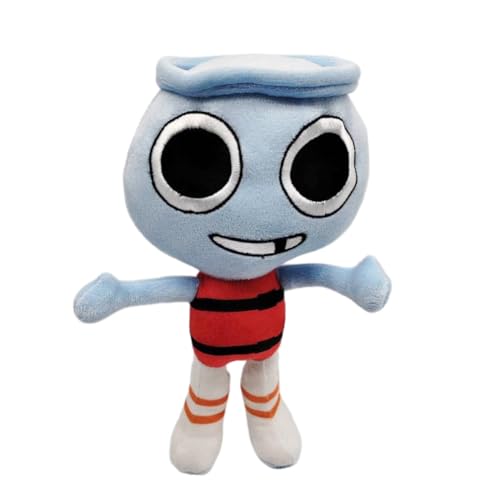 Simmpu Cute Plush Doll,28Cm Dandy Blauer Hut Große Augen Plush Toy,Soft Plüschtier Pillow Home Decors Stuffed Doll for Kids and Adults,Kinder Begleitet Plüschspielzeug,Kindergeburtstagsgeschenke von Simmpu