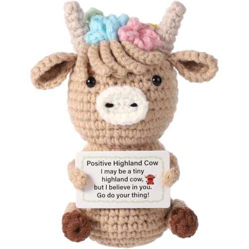 Simmpu Knitted Highland Cow Plush Toys, Knitted Plush Dolls,Cushion Pillow Cartoon Dolls, Realistic Toy Cows, Soft Stuffed Toys Down,Children's Creative Sofa Decorative Gifts Simmpu Knitted Highland Cow Plush Toys, Knitted Plush Dolls,Cushion Pillow Cartoon Dolls, Realistic Toy Cows, Soft Stuffed Toys Down,Children's Creative Sofa Decorative Gifts von Simmpu