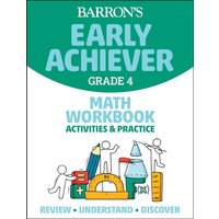 Barron's Early Achiever: Grade 4 Math Workbook Activities & Practice von Simon & Schuster N.Y.