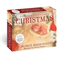 The Night Before Christmas: 550-Piece Jigsaw Puzzle and Book The Night Before Christmas: 550-Piece Jigsaw Puzzle and Book von Applesauce Press