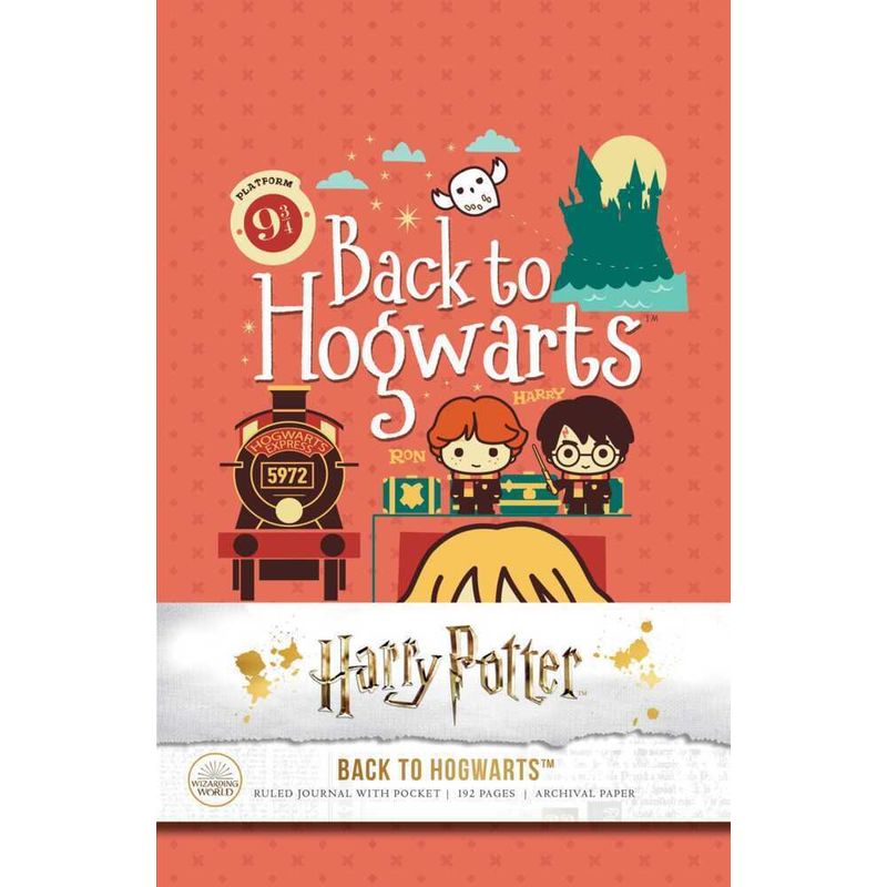 Harry Potter: Back to Hogwarts Hardcover Ruled Journal von Insights