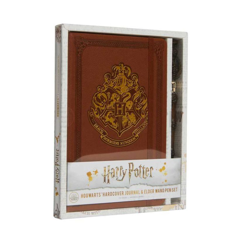 Harry Potter: Hogwarts Hardcover Journal and Elder Wand Pen Set von Insights