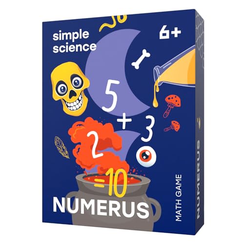 Numerus - Mathe-Spiel ab 6 Jahren | Zahlenraum bis 10 | Kopfrechnen trainieren von Simple Rules