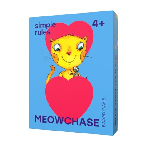Simple Rules Meowchase - Logik-Spiel ab 4 Jahren | räumliche Orientierung| Links und rechts trainieren von Simple Rules