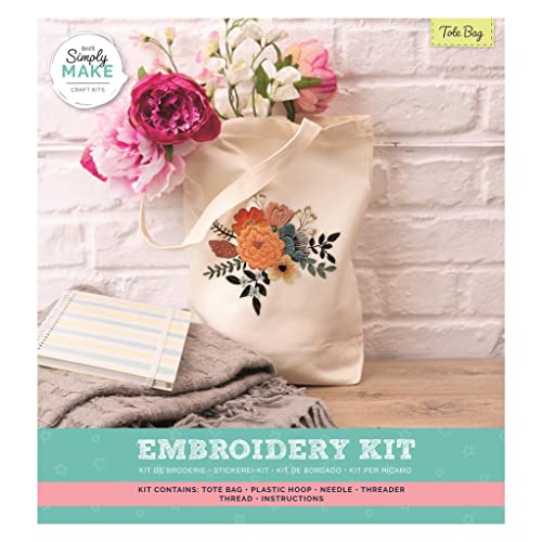 Simply Make Sticktaschen-Set, Weiß von Simply MAKE