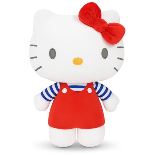 Hello Kitty Offizieller Plüsch, 30 cm groß, stehend, rot, perfekt für Sammler-Fans, Geschenke, Plüsch, Mädchen-Geschenke von Simply Toys