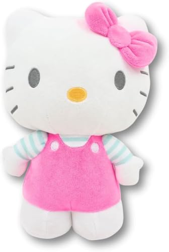 Hello Kitty Offizielles Plüsch, 40 cm großes stehendes rosa Kleid, perfekt für Sammler-Fans, Geschenke, Plüsch, Mädchen-Geschenke Hello Kitty Offizielles Plüsch, 40 cm großes stehendes rosa Kleid, perfekt für Sammler-Fans, Geschenke, Plüsch, Mädchen-Geschenke von Simply Toys