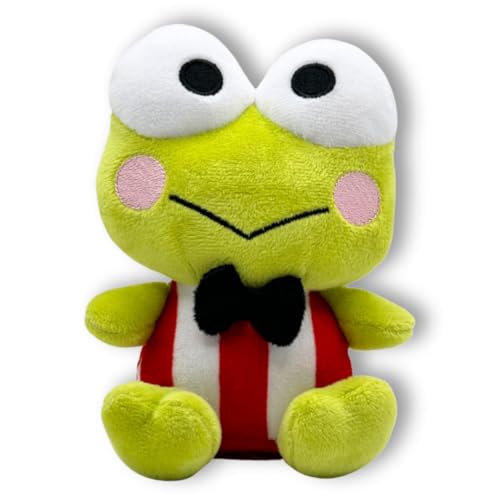 Offizieller Keroppi-Plüsch, 15 cm, sitzender Keroppi, perfekt für Sammler und Hello Kitty Fans, Hello Kitty Geschenke, Hello Kitty Plüsch, Keroppi Offizieller Keroppi-Plüsch, 15 cm, sitzender Keroppi, perfekt für Sammler und Hello Kitty Fans, Hello Kitty Geschenke, Hello Kitty Plüsch, Keroppi von Simply Toys