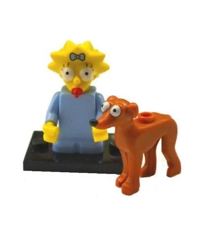LEGO Simpsons Serie 2 71009 Minifigur: Maggie mit Santas Little Helper von LEGO